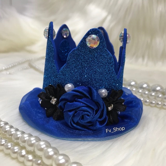 Blink" Crown Blue / Hair clip Crown / headband Crown / crown Blink2 / crown Blue / bando crown