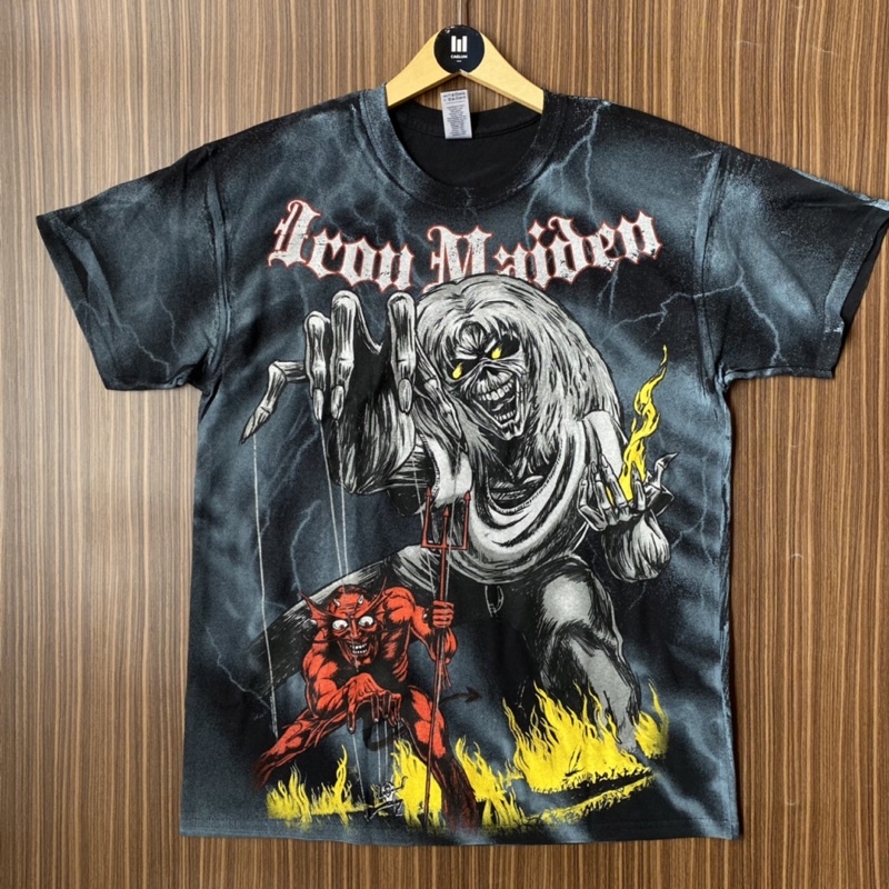 Kaos Band Iron Maiden Sketched (All Over Print)