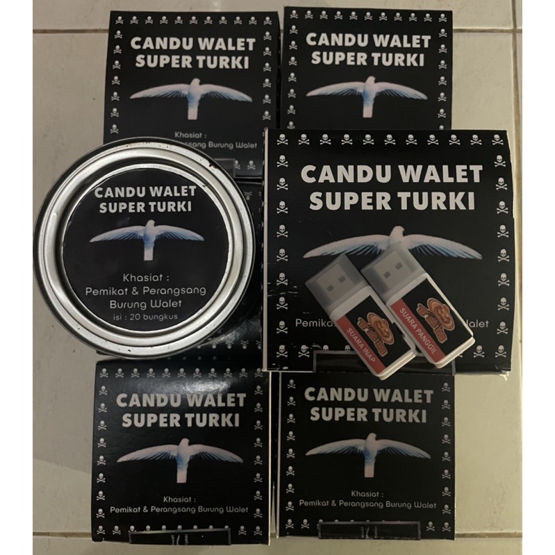 (GRATIS ONGKIR & FD SP ST SI) CANDU WALET SUPER TURKI ISI 20 BUNGKUS