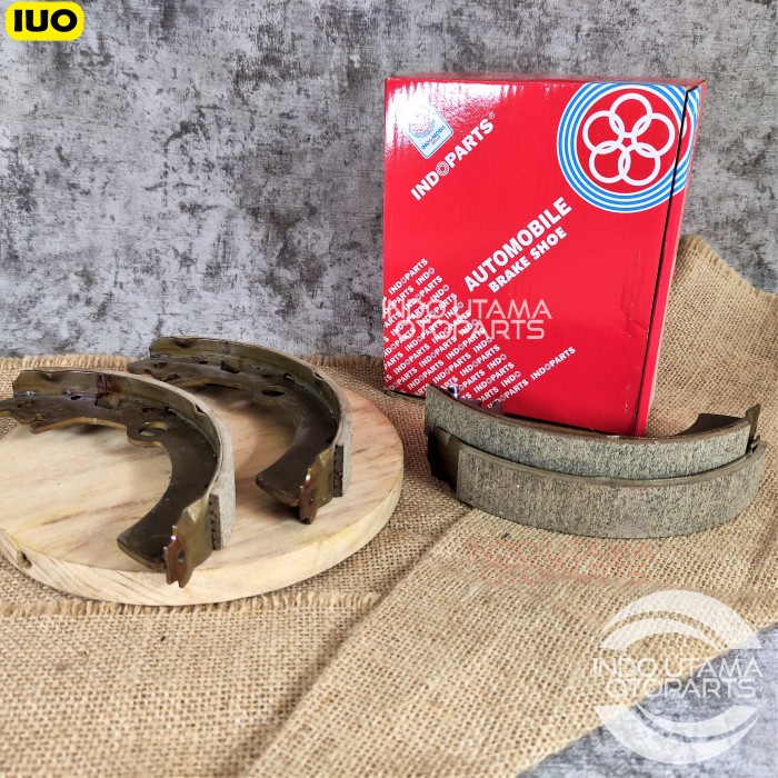 Kampas Rem Belakang Suzuki Karimun SL410 Brake Shoe INDOPARTS