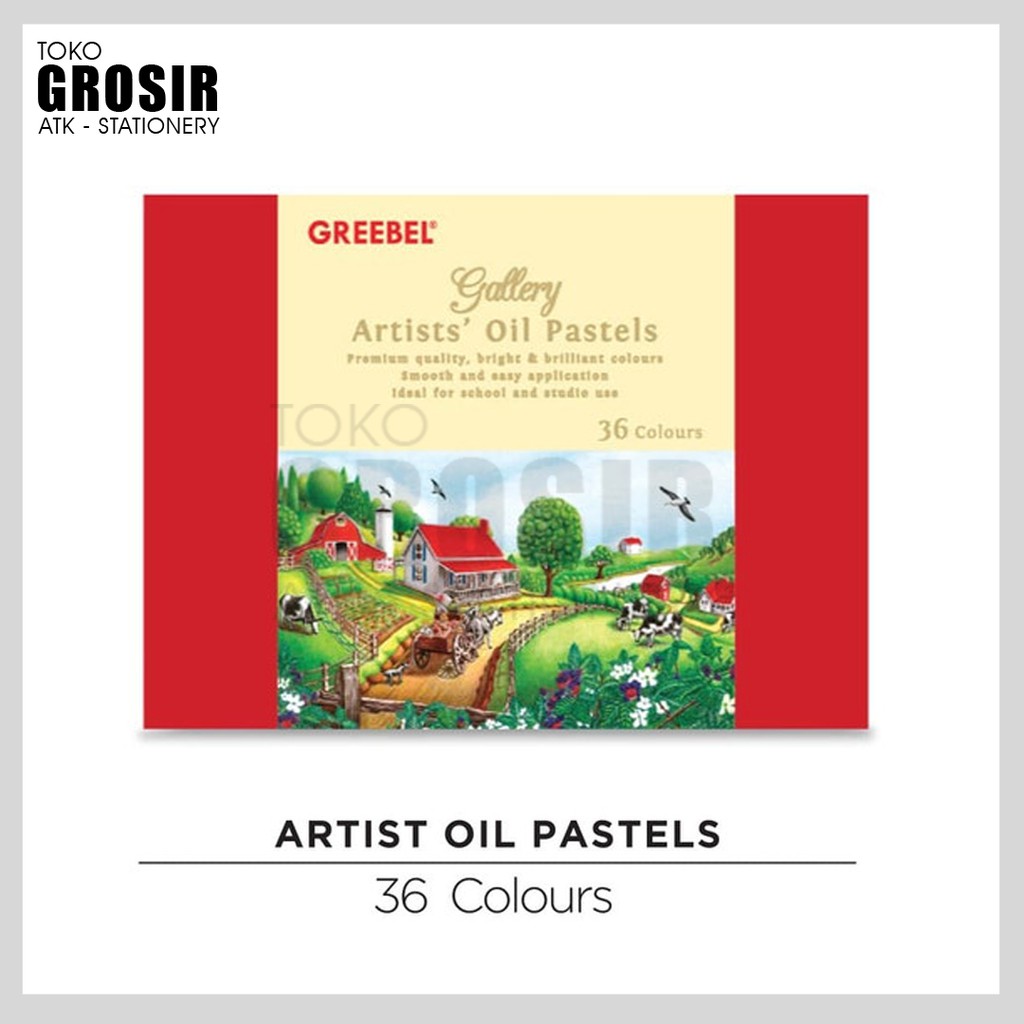 

CRAYON ARTISI OIL PASTEL GREEBEL (36 WARNA)