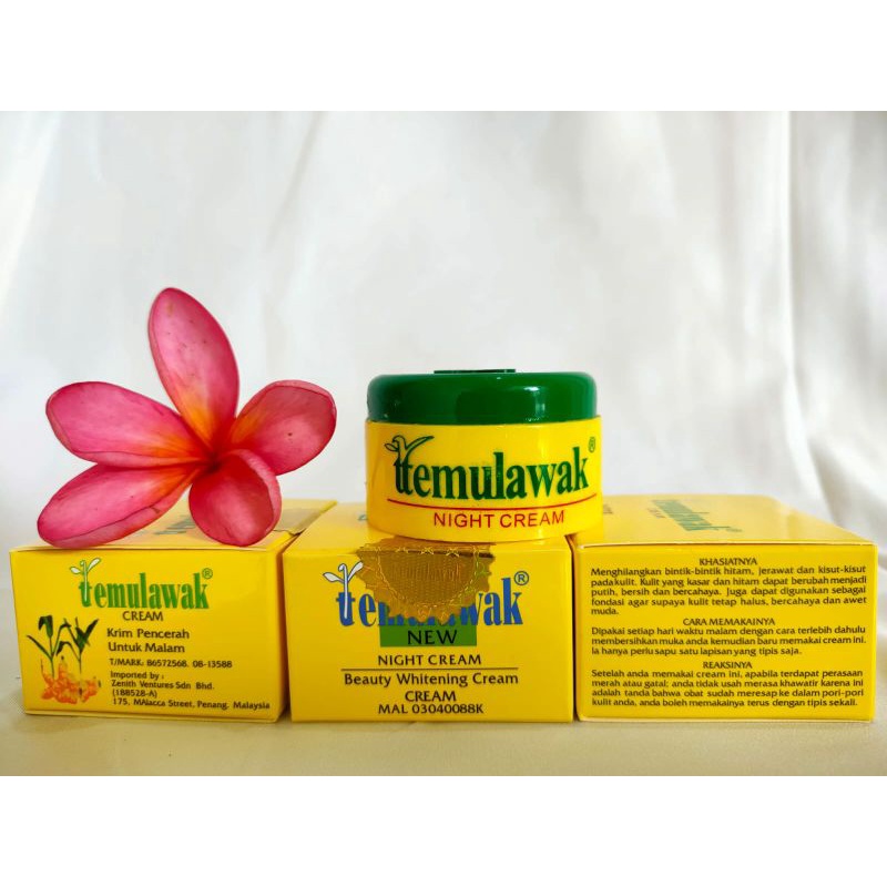 CREAM MALAM & SIANG MALAM TEMULAWAK