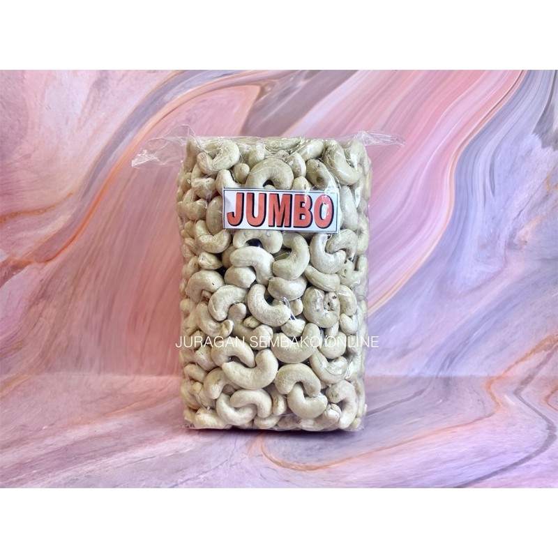 (JSO) Kacang Mede JUMBO 500gr mentah sulawesi / MEDE SULAWESI