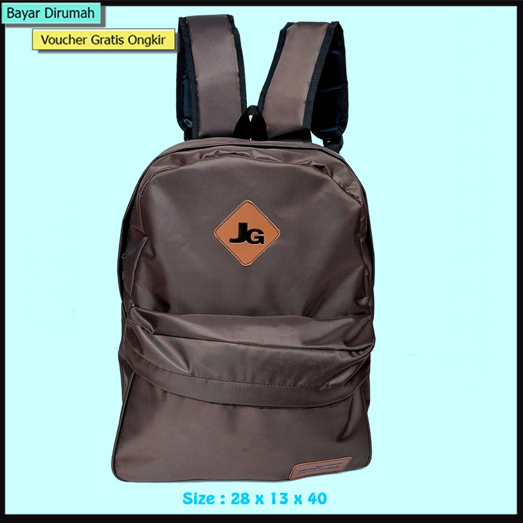 Backpack style tas sekolah ransel clasic Jonggi