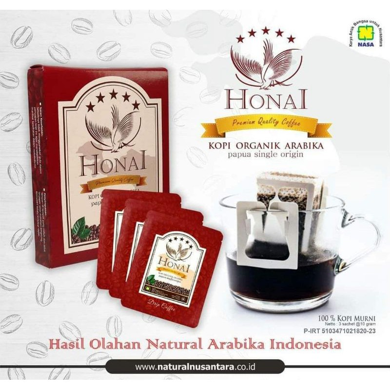

HONAI KOPI ORGANIK ARABIKA Papua Single Origin