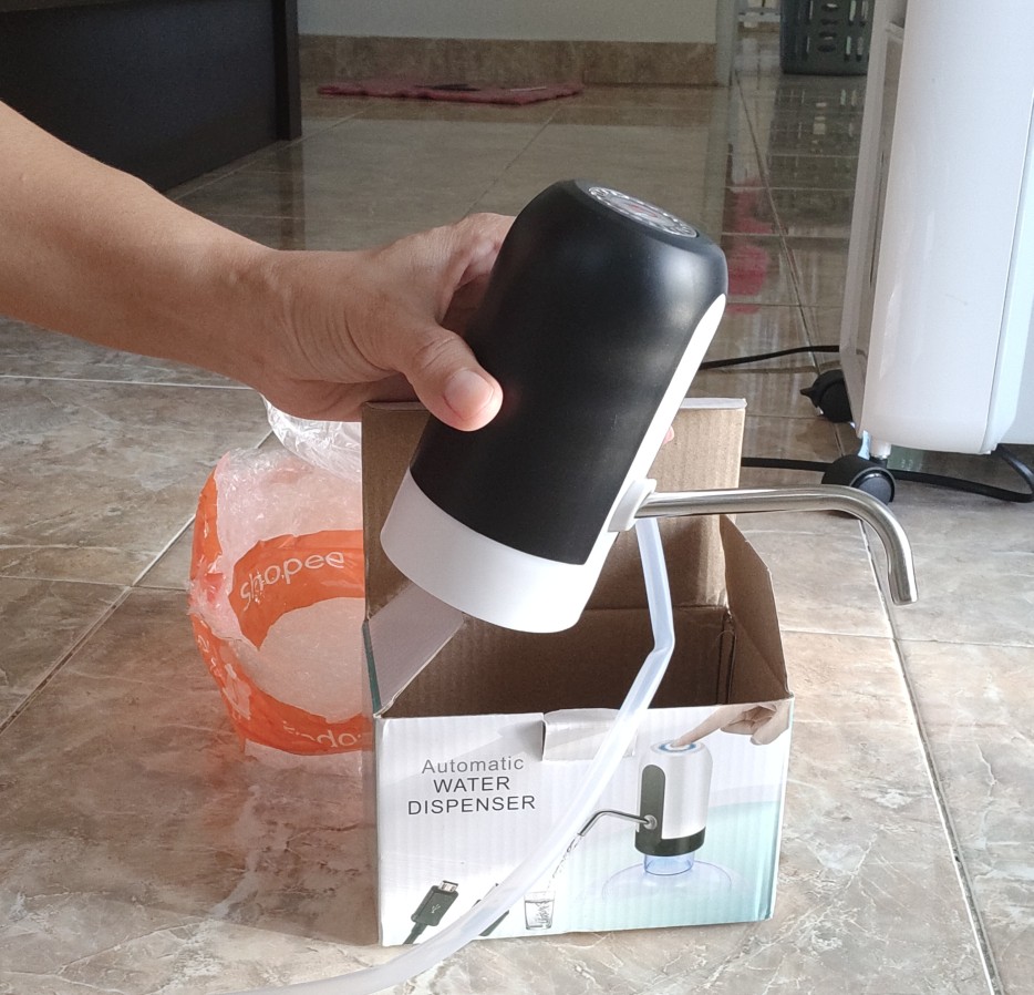 Pompa Air Elektrik/pompa Air Minum Galon Rechargeable - K012