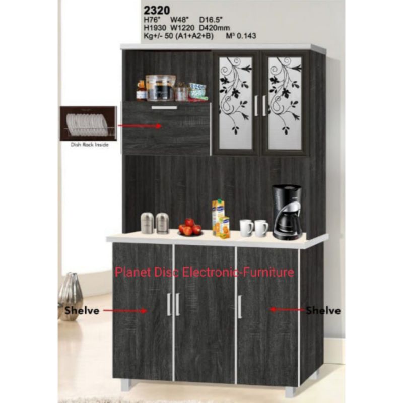 Kitchen set  Lemari sayur  Rak piring  Bufet Sayur  Lemari piring
