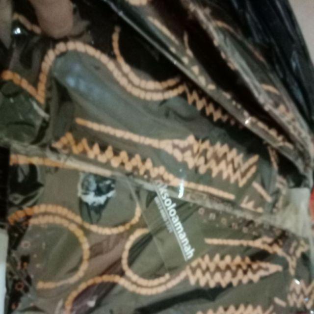 Batik Solo Kemeja Hem Antaseno Delilo Batik Amanah Surakarta 55.000