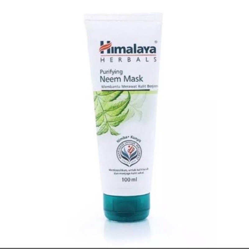 [BPOM] Himalaya Purifying Neem Mask Masker Wajah Mencerahkan Anti Jerawat 100ml/50ml