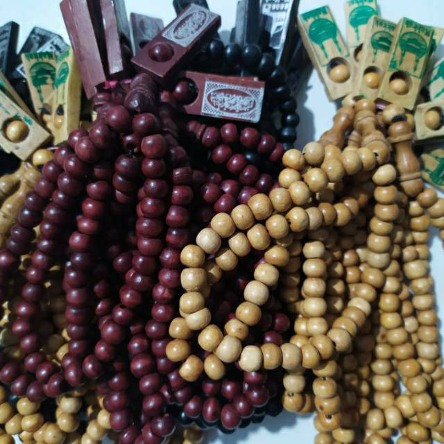 Tasbih kayu 33butir