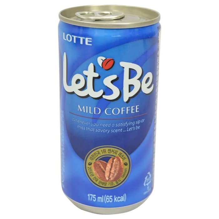 

Lotte Lets Be Mild Coffee Drink - 175ml Made in Korea