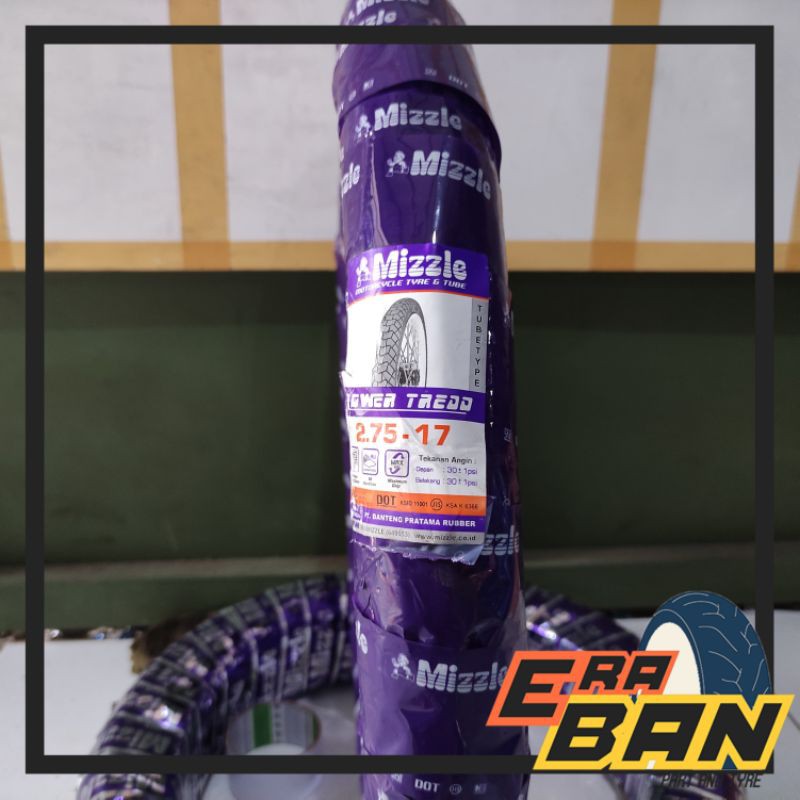 BAN LUAR MIZZLE POWER TREAD 275 RING 17 TUBETYPE BEBEK