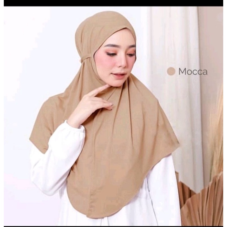 Hijab Bergo Maryam Tali Spandek Jersey