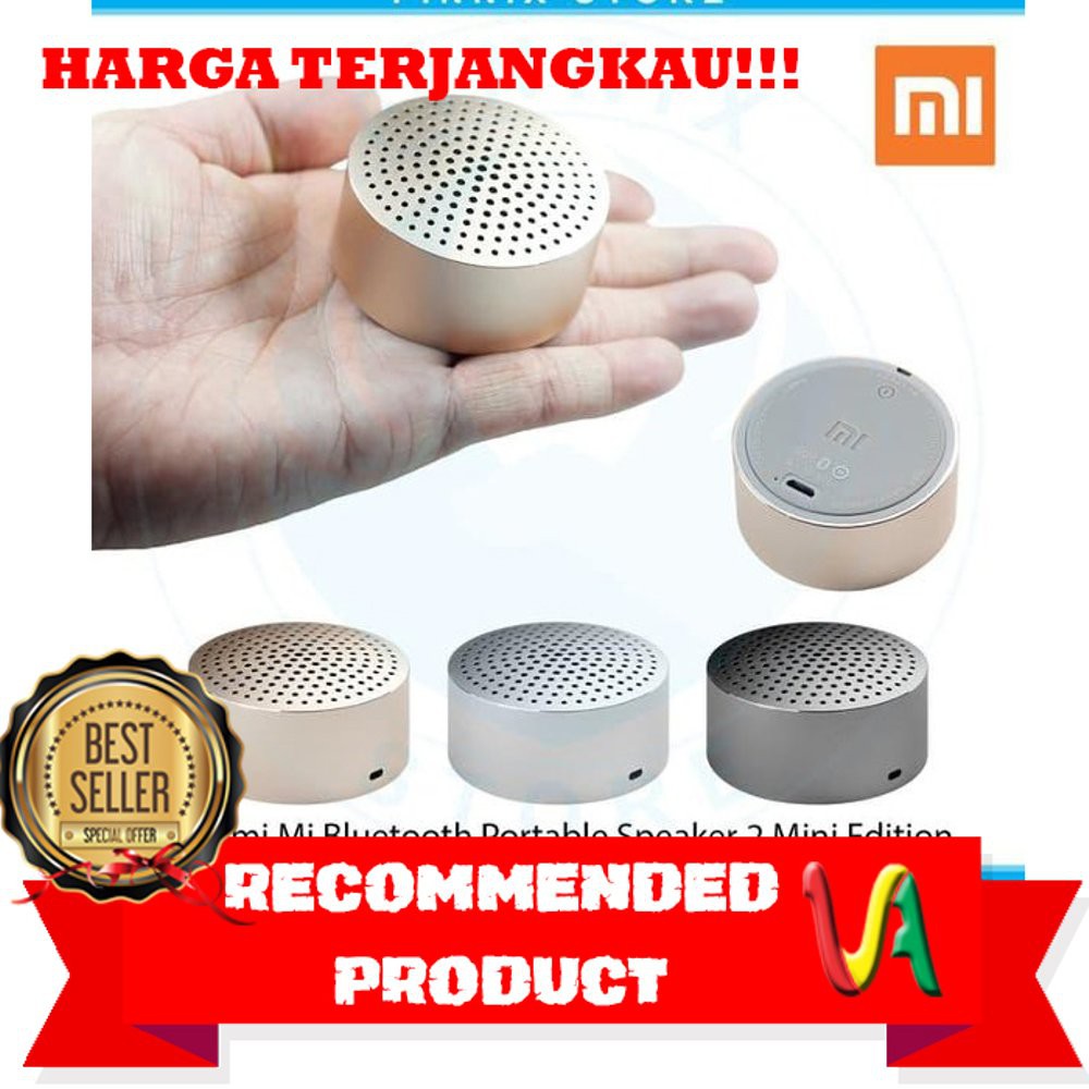 Speaker Bluetooth   Xiaomi Mi Bluetooth Portable Speaker 2 Mini Edition  Original    GREY