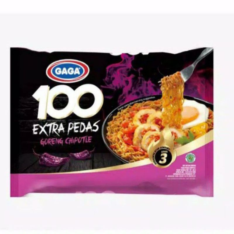 

MIE GAGA 100 EXTRA PEDAS GORENG CHIPOTLE 70 gr