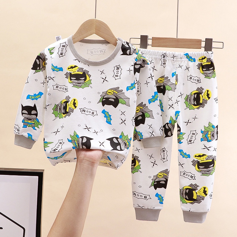 BOBOHO - 0-2 TAHUN PIYAMA ANAK SETELAN BAJU TIDUR ANAK LAKI DAN PEREMPUAN / BAJU TIDUR BAYI IMPOR