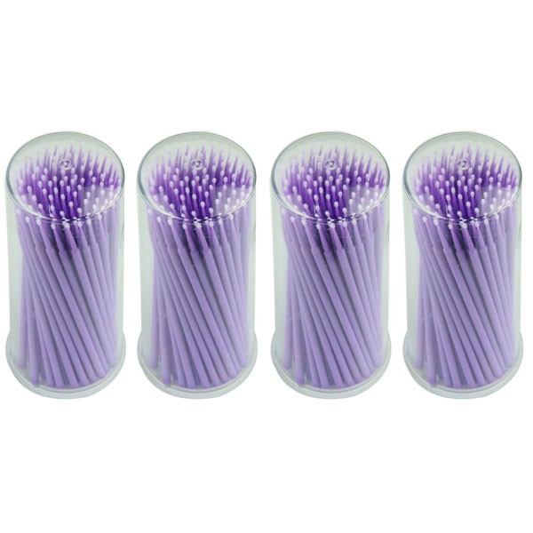 100 PC MICROBUDS MICROBRUSH MICROBUD for eyelash extension / sulam / lashi lift / microblading