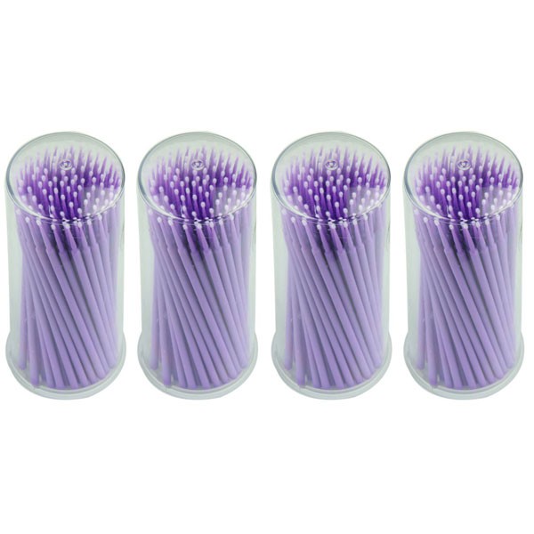 100 PC MICROBUDS MICROBRUSH MICROBUD for eyelash extension / sulam / lashi lift / microblading