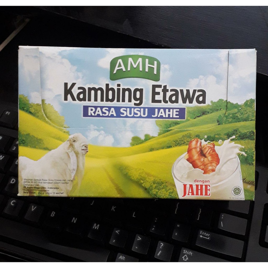 

Susu Kambing Etawa Amh Full Cream Plus Jahe Merah Asli Herbal Termurah