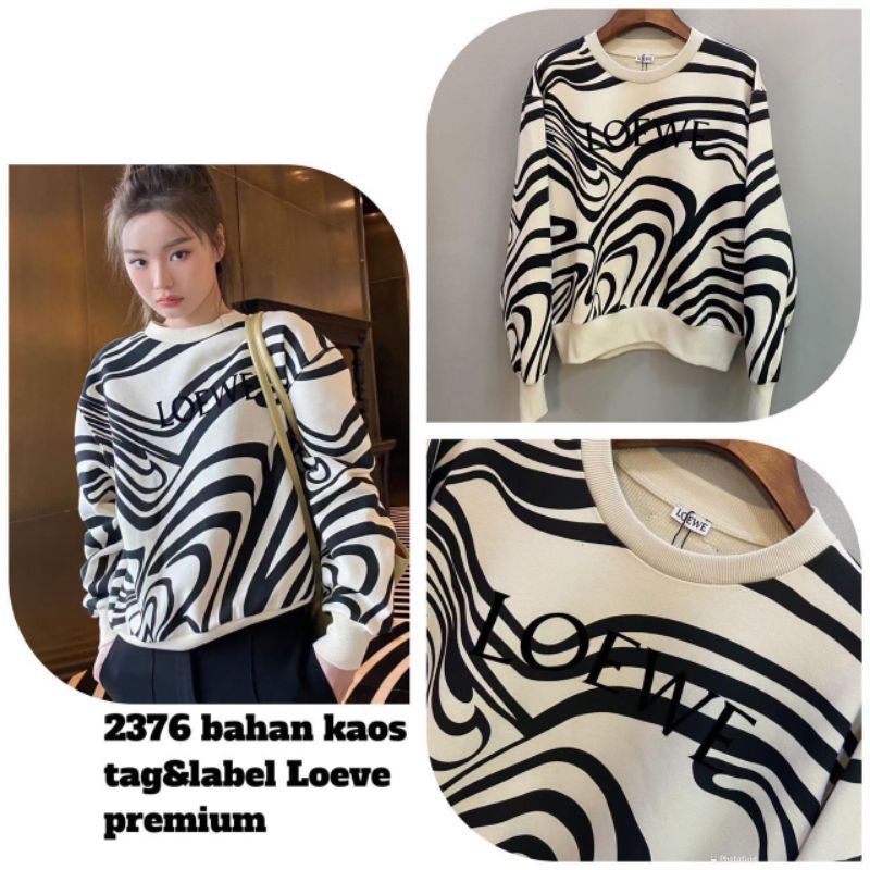 sweater loewe oversize import