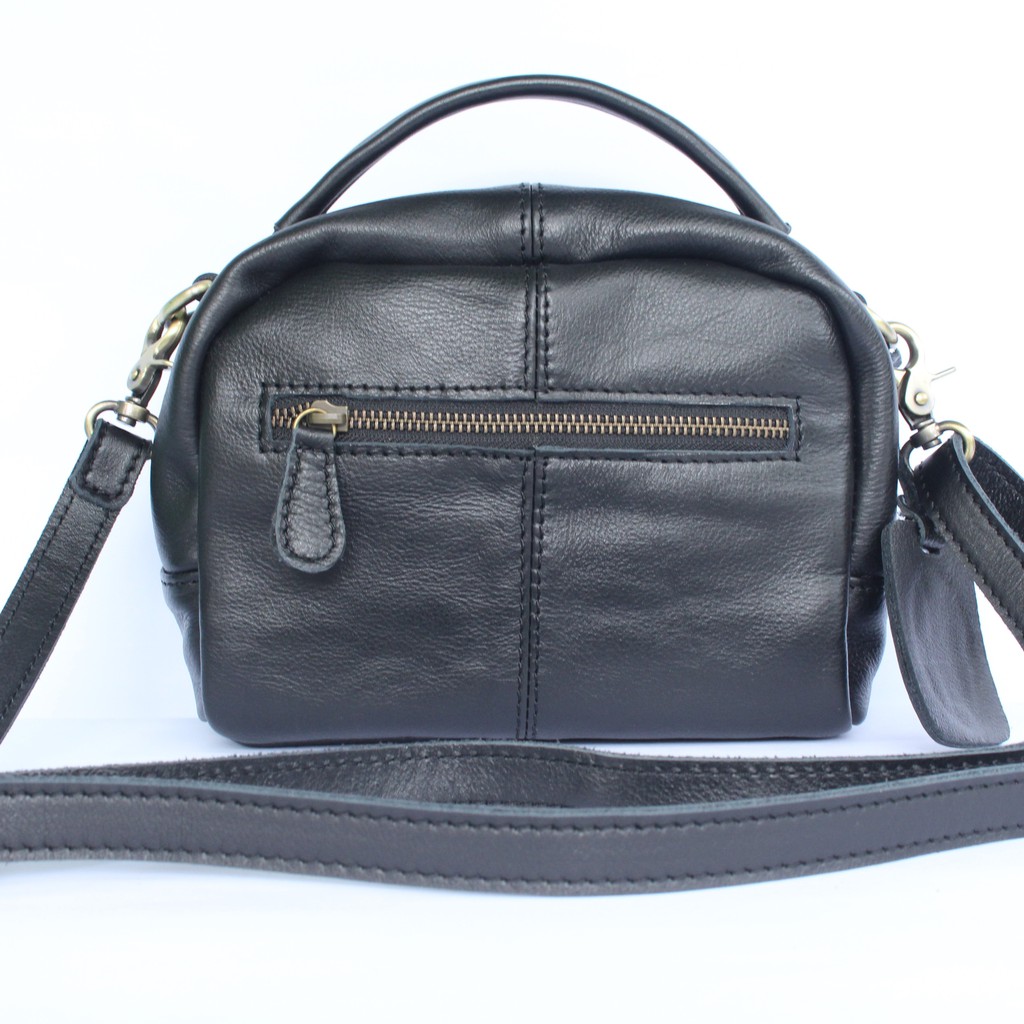 TAS SELEMPANG KULIT ASLI WANITA JOENA / FREE GRAVIR NAMA