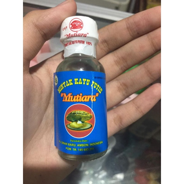 MINYAK KAYU PUTIH MUTIARA asli