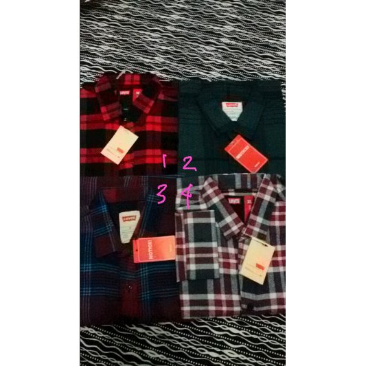 Ready Stok flanel BIG size Levis Diskon