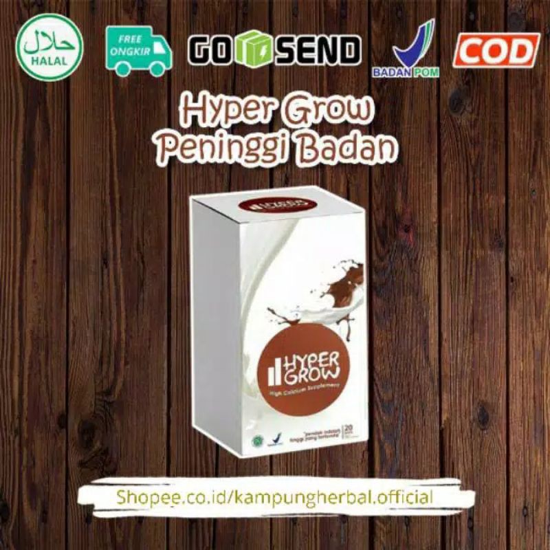 

HYPERGROW / HYPER GROW ORIGINAL ASLI PAKET SUSU PENINGGI BADAN ORGANIKtTERPERCAYA