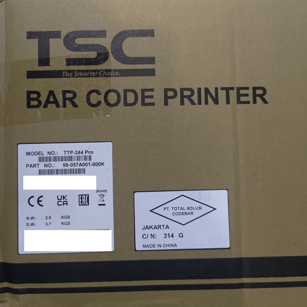 Printer Barcode Label TSC TTP-244 PRO