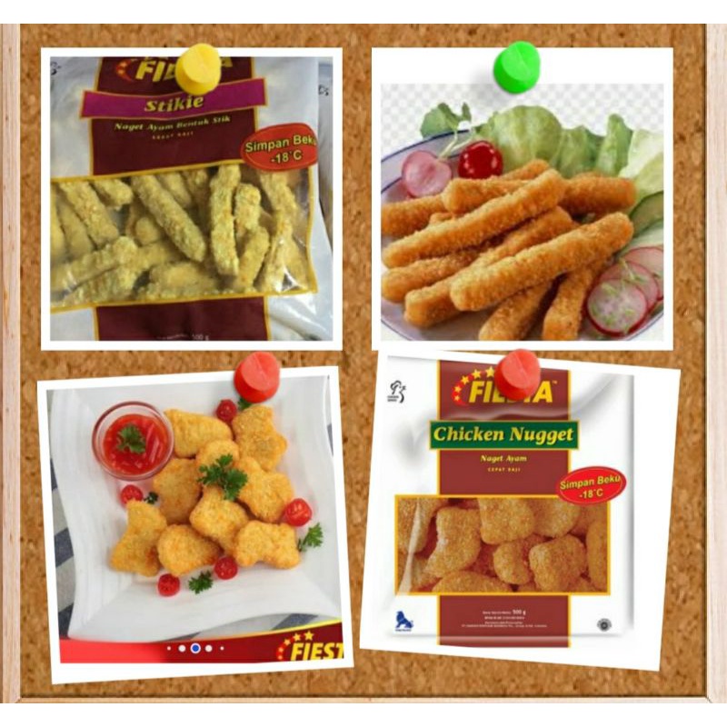 

Fiesta Nugget Stikie & Original 500gr | Premium