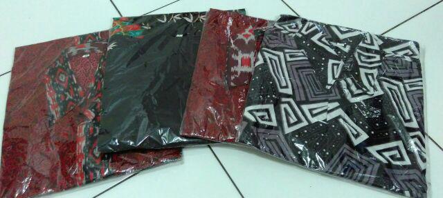 Kemeja Batik Pria/hem Batik Pria/baju Batik Modern Pria Ii Motif Kipas Ii Pbi