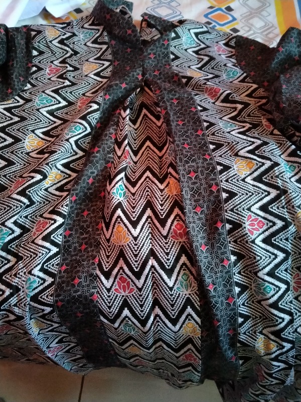 Terlaris Serut Genes Jelita Tunic Tunik Batik Modern Wanita