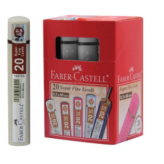 

Faber-Castell Lead Superfine Grip HB 0.5 mm