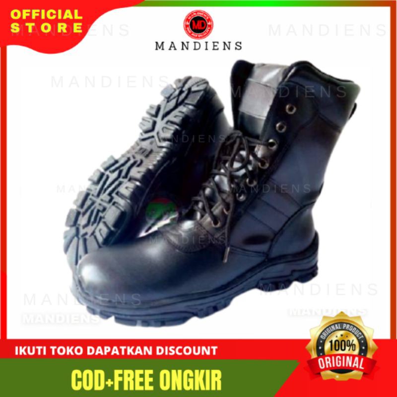 Mandiens - Sepatu Pdl Model Jatah TNI POLRI Model Boot PDL TNI.S