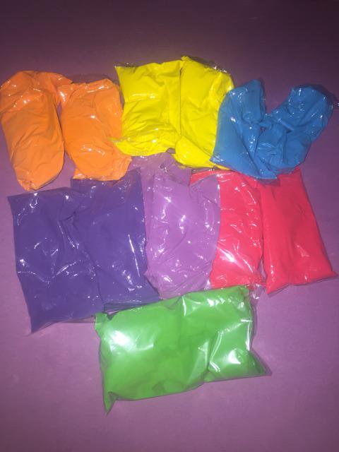 [250gr] Ready Stock Murah Holi Powder Tepung Warna Tepung Holi