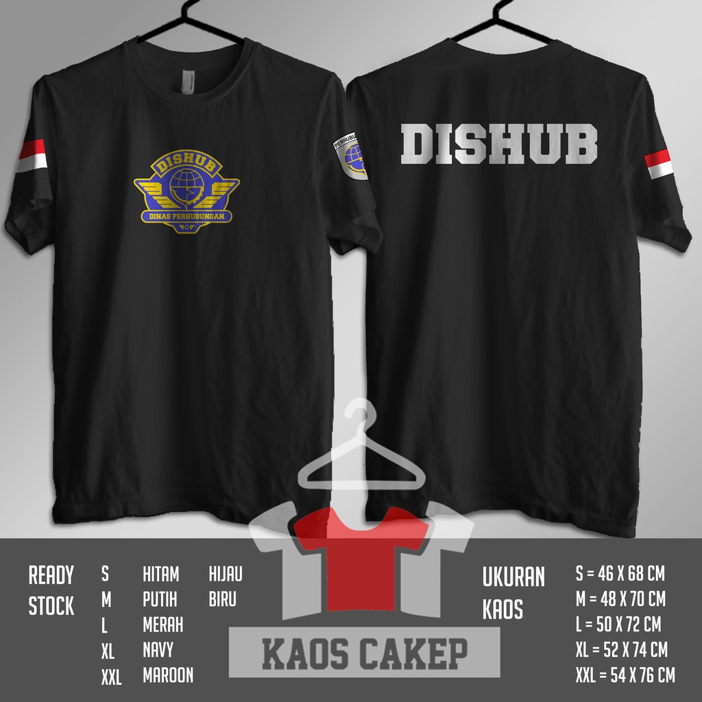 Kaos DISHUB Dinas Perhubungan Custom Limited Editions Baju Distro