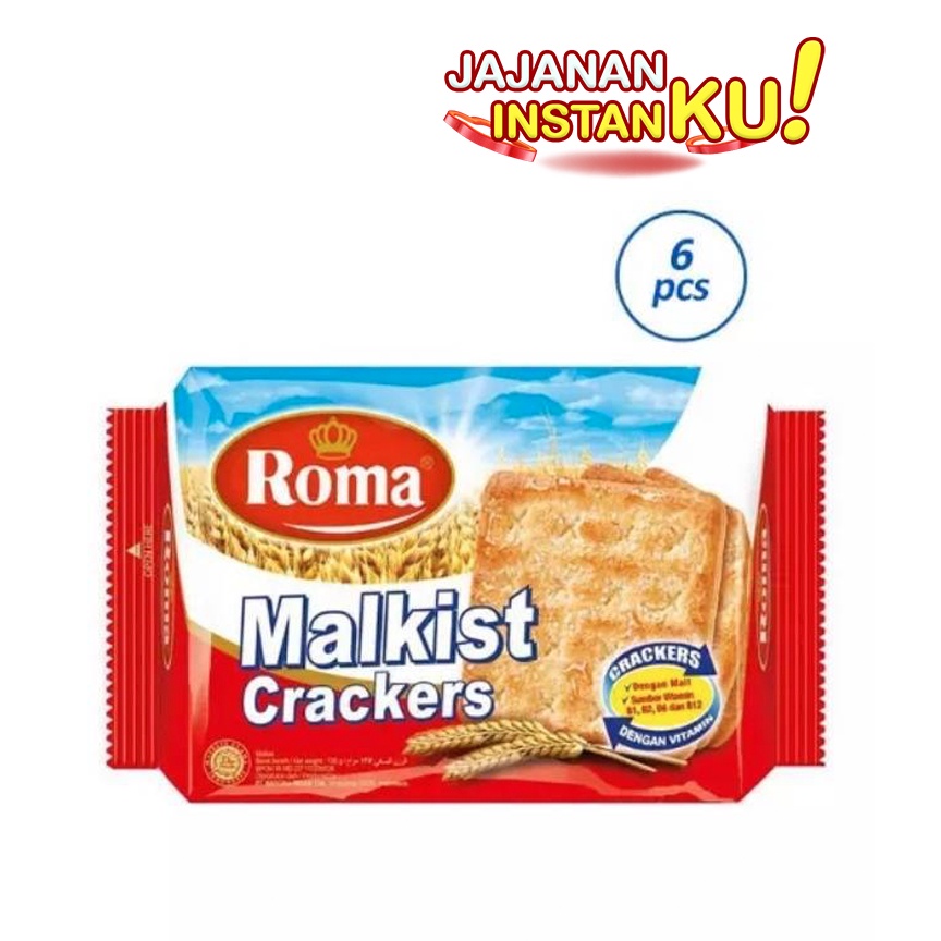 

Roma Malkist Crackers Manis 135gram 135 gram