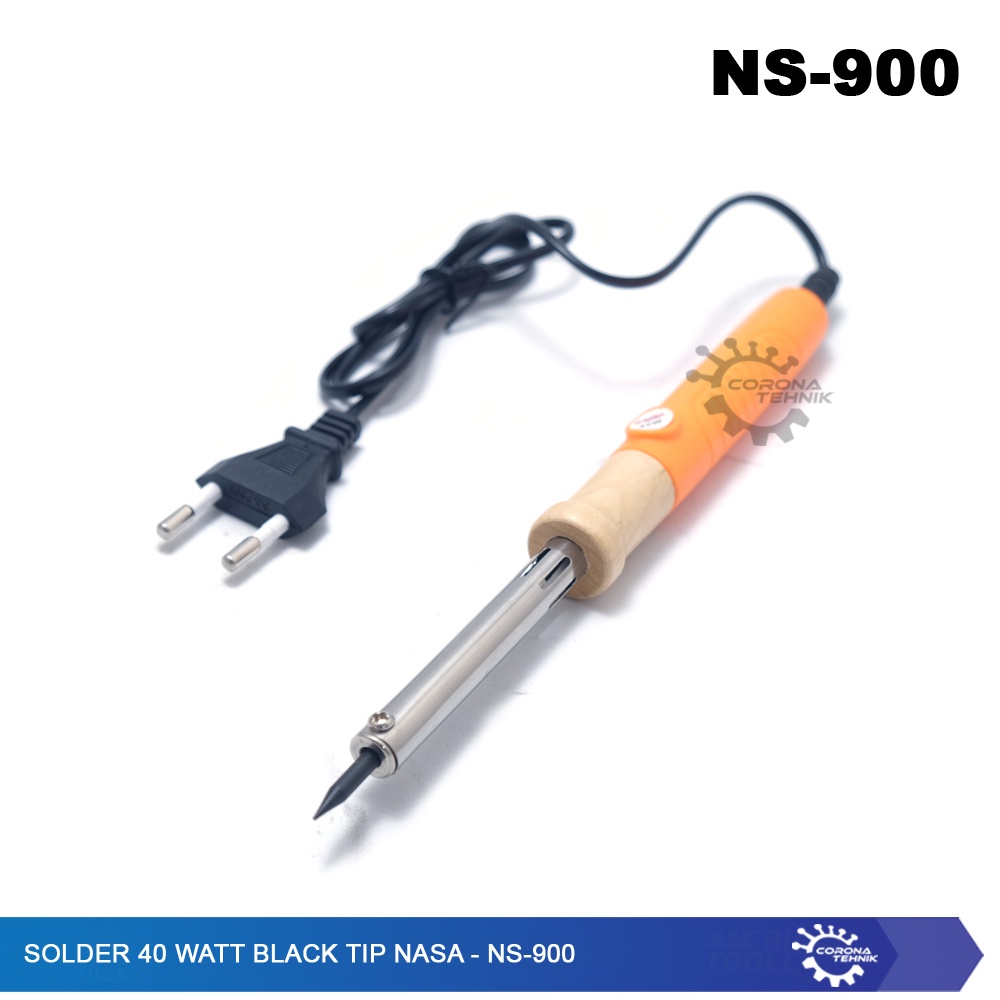 NS-900 - Solder 40 Watt Black Tip NASA