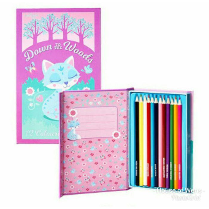 

EKSKLUSIF SMIGGLE WOODLANDS PENCIL BOOK - PENSIL WARNA SMIGGLE GROSIR