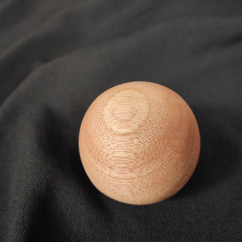 bola kayu diameter 6 cm wooden ball 3pc