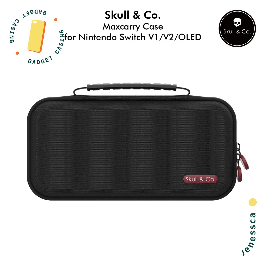 Skull &amp; Co. Nintendo Switch Lite Maxcarry Case Tas Switch Lite Pouch