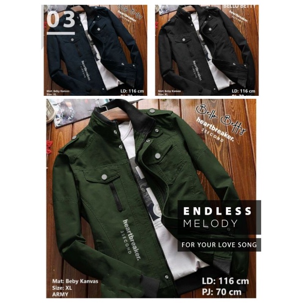 JAKET BELLO BETTY 3SEC*ND/JAKET KEREN/ JAKET KEKINIAN