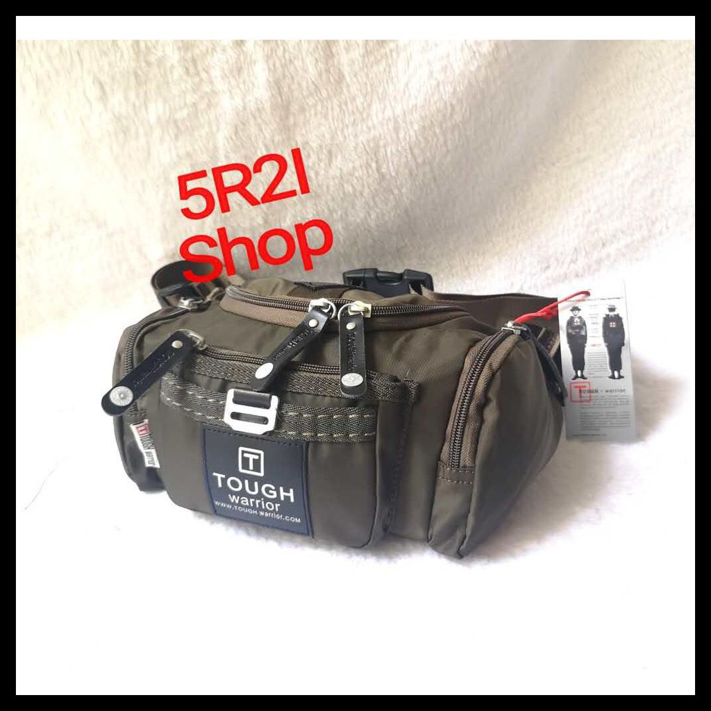 {BISA COD} TOUGH 5459 warrior STOK READY  Tuf taf tough tas pinggang tough waist bag army 5459
