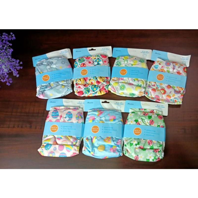 Cloth diapers 1 insert - popok bayi sekali pakai