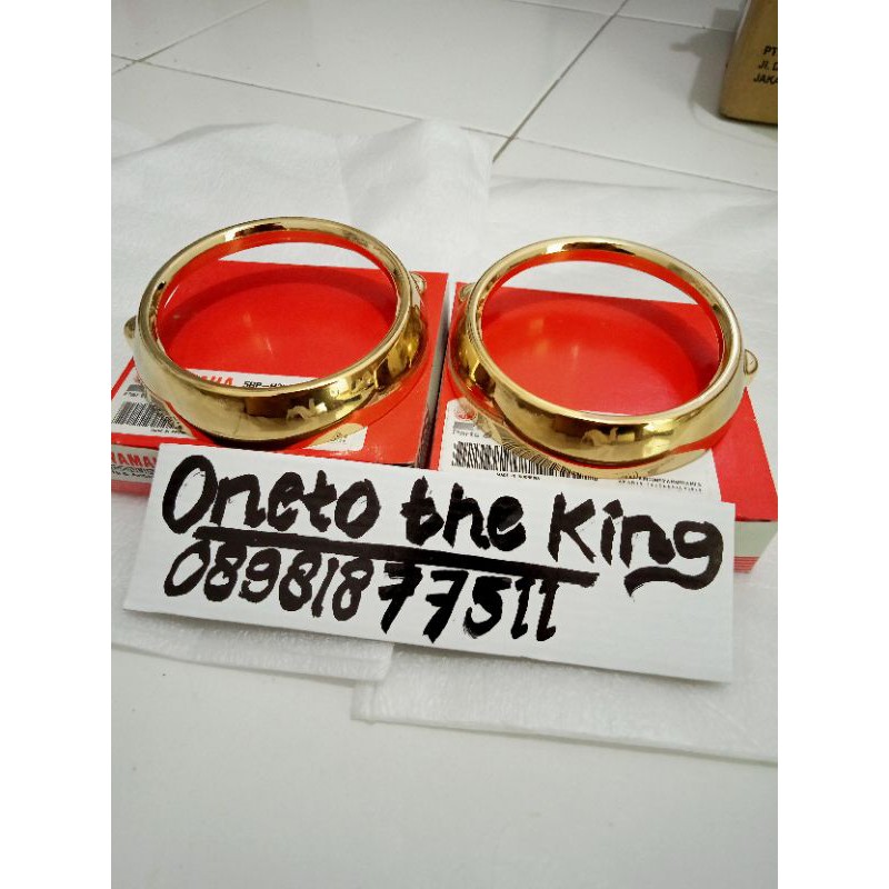 Ring speedometer spedo meter spido kilometer gold RX king 2003 SE original ygp