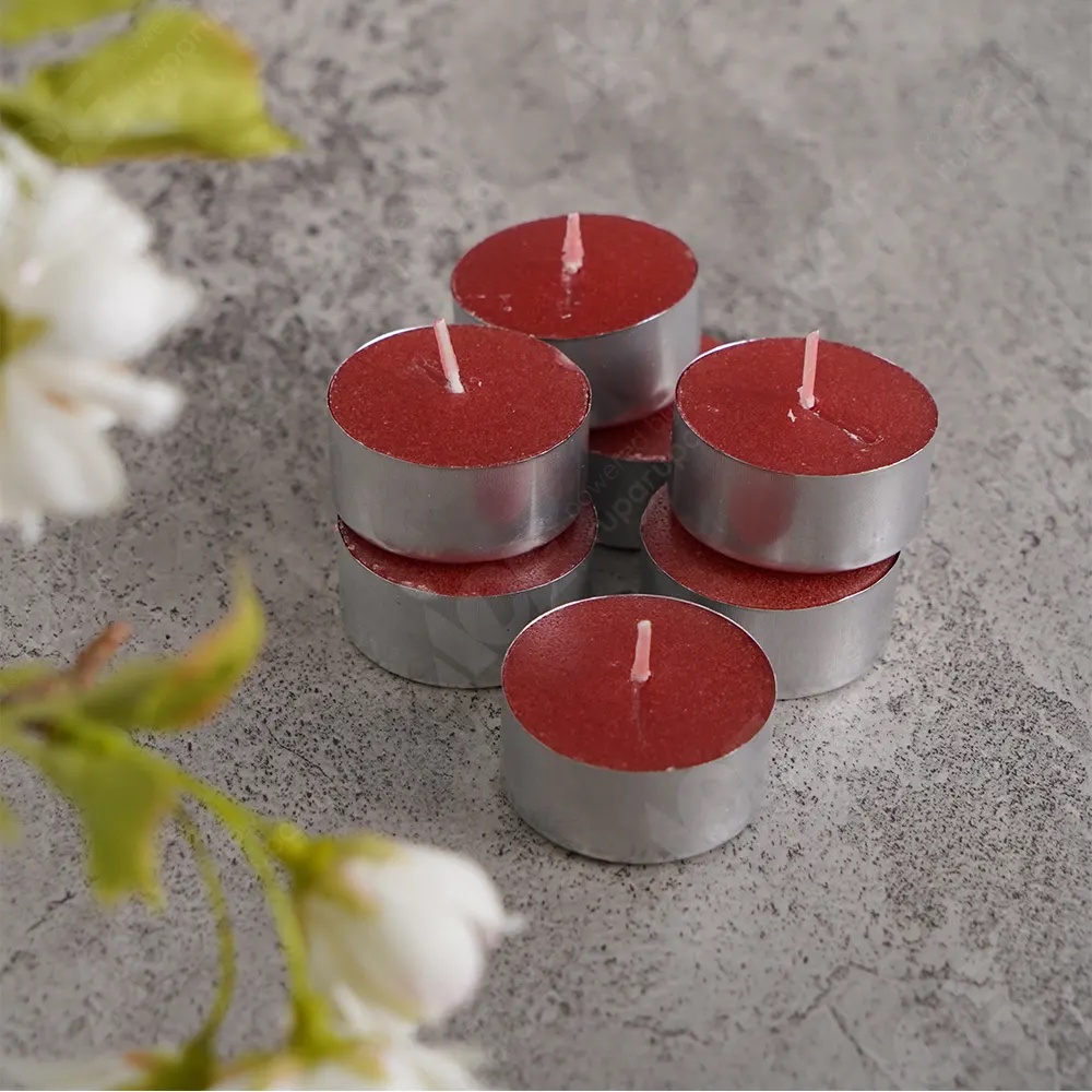 ACE Kris Set 100 Pcs Lilin Tealight - Merah