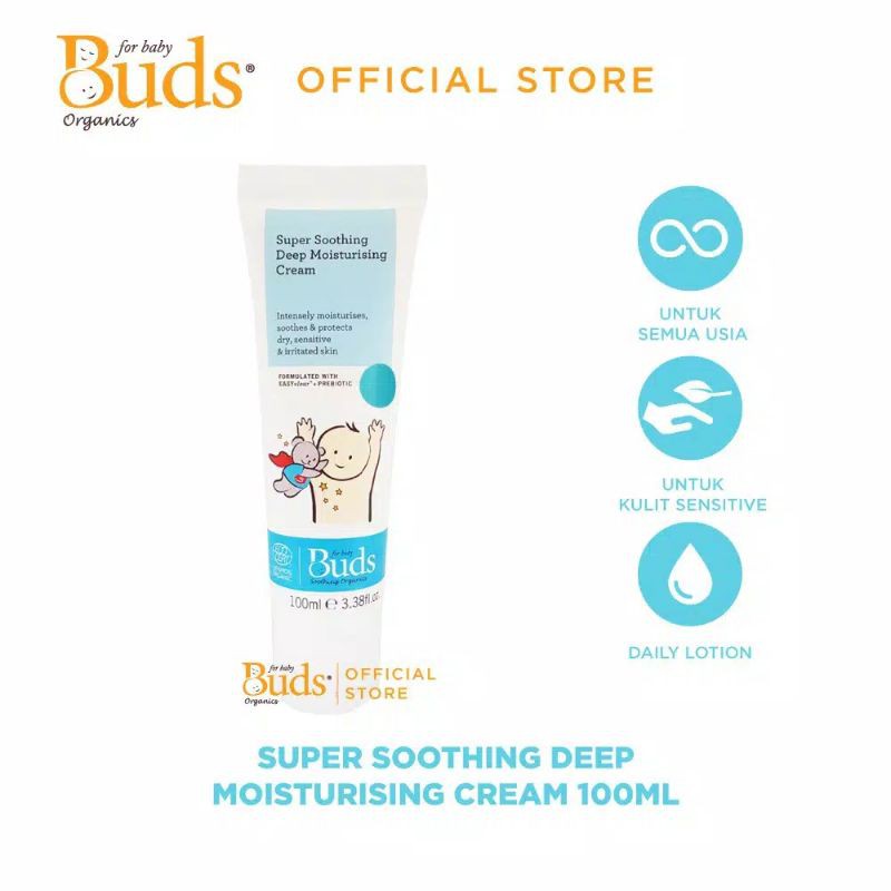 Buds Super soothing deep moisturising cream