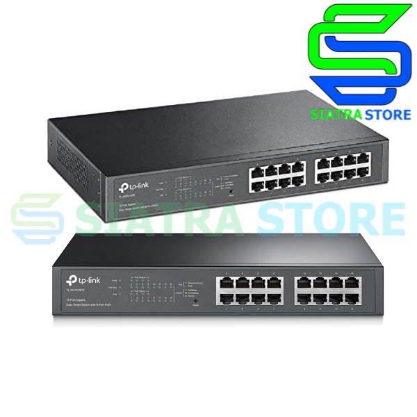 TP-LInk TL-SG1016PE 16-Port Gigabit Easy Smart PoE Switch with 8-Port