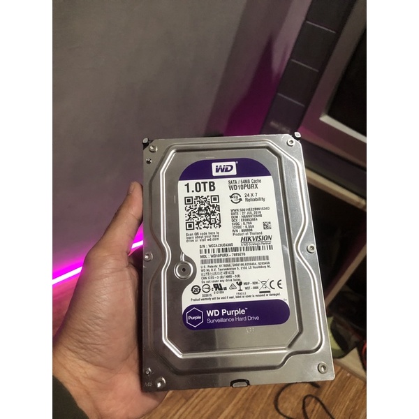 HARDISK WD PURPLE 1TB