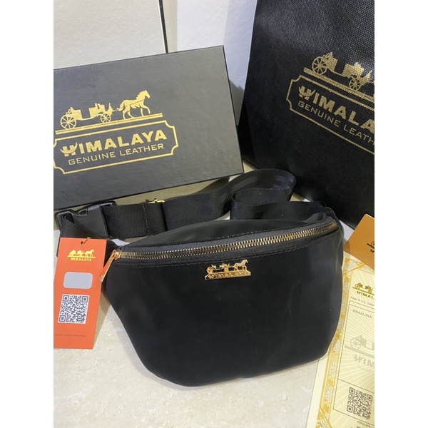 HIMALAYA-WAISTBAG HIMALAYA BAHAN TEBAL FREE BOX+PAPERBAG